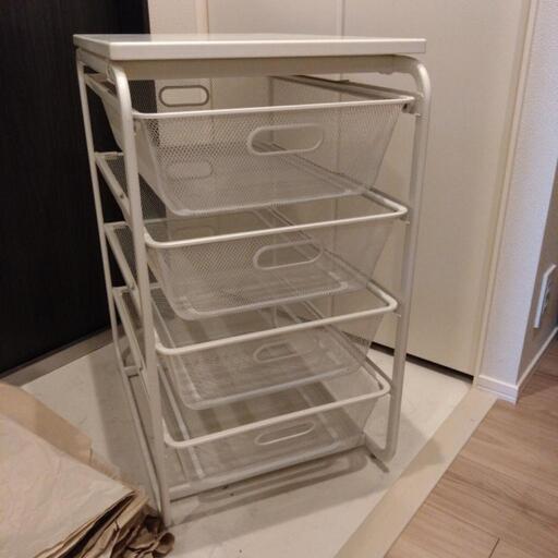 IKEA　白　収納ラック