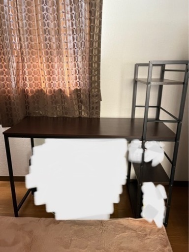 決定！極美品！システムデスク　パソコンデスク　ラック付き