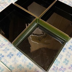 プラスチック製の重箱（3段）