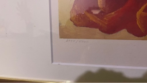 パブロ・ピカソ 「闘牛士の死」複製画　2994／5000