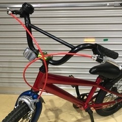 子供用自転車18インチ　BMX風の画像