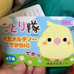新品　ぬいぐるみ　ことり隊の画像