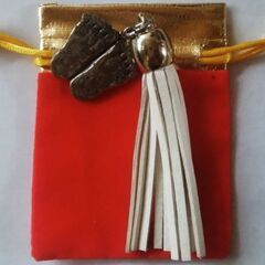 足腰御符です。ストラップ付きの巾着袋付きです。の画像