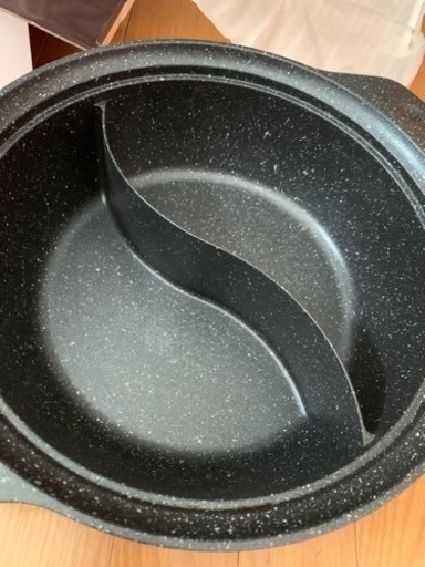 値下げ　IH 仕切り鍋　28cm
