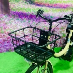 4911子供乗せ電動アシスト自転車ヤマハ3人乗り対応20インチ