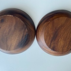 無印　muji アカシア　ボール　2セット　食器　皿の画像