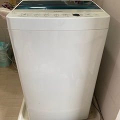 【譲ります】Haier 全自動洗濯機の画像