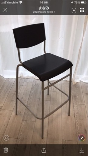 IKEAのチェアー20脚→残り10脚になりました。