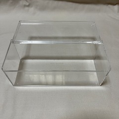 クリアケース　眼鏡など収納可能