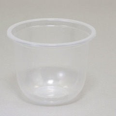 【未開封新品　透明PPカップ U底 12オンス 口径95mm 5...