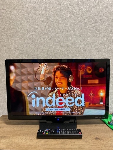 高年式！2019年式 24インチ液晶テレビ リモコン付き