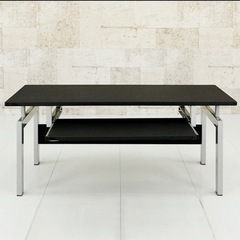 3月まで予定出品 スライドテーブル付 PCデスク ロータイプ 座...