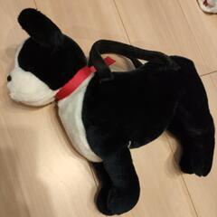 （お取引決定済み）海外　犬の形のぬいぐるみバッグの画像