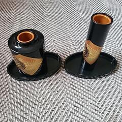 山本寛斎　花器　漆花瓶　