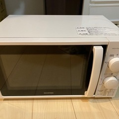 電子レンジ　アイリスオーヤマの画像
