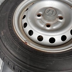 純正タイヤ　軽バン　軽トラに