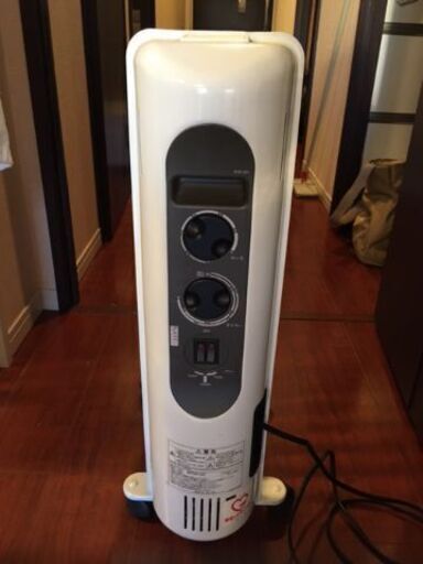CCP オイルヒーター ホワイト R-812H 国内メーカー製造