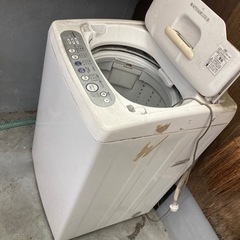 東芝製洗濯機の画像