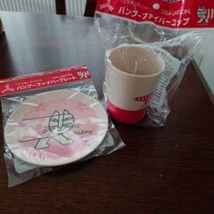 リサラーソン　プレート、コップ　セット