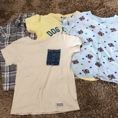 夏物男の子服の画像