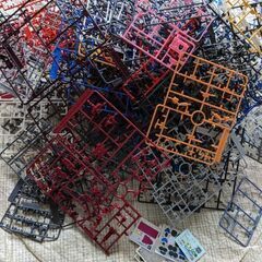 ガンプラあまりパーツ大量