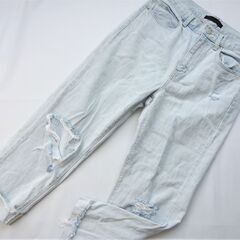 【No.31】UNIQLO ダメージジーンズ デニム 24(61cm)