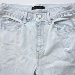 【No.31】UNIQLO ダメージジーンズ デニム 24(61cm)の画像