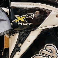 《売約済》　キャロウェイ　Callaway ビッグバーサ　X2HOT Big Bertha キャディバッグ　ゴルフ　バッグ　エナメル　黒　ブラック　の画像