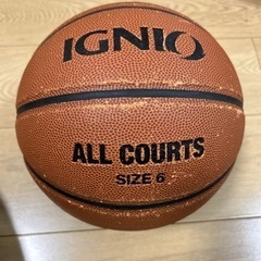 無料★バスケットボール　size6 外用　6号