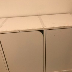 ニトリ　扉付きカラーボックスの画像