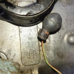 CB250Tから下ろしたエンジン　レストアベースの画像