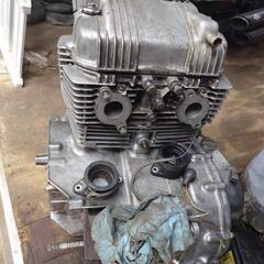 CB250Tから下ろしたエンジン　レストアベースの画像