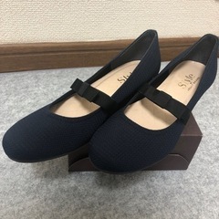 JELLY BEANS パンプス　紺　22.5cm