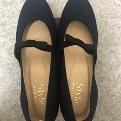 JELLY BEANS パンプス　紺　22.5cmの画像