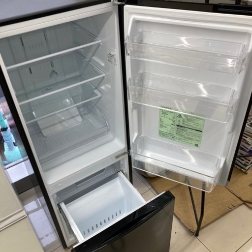 HJ416 【中古】冷凍冷蔵庫　TOSHIBA  東芝　GR-R15BS(k) 20年製