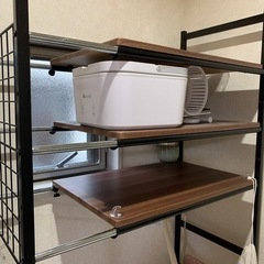 【お取引中】オシャレなランドリーラックの画像