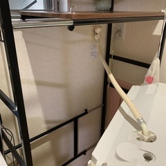 【お取引中】オシャレなランドリーラックの画像