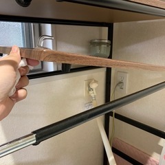 【お取引中】オシャレなランドリーラックの画像