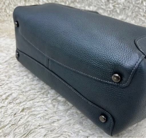 希少色 コーチ ハドリー ホーボー ショルダーバッグ レザー