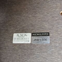 L字デスク 右ラウンド サイビTX 引出し付 コクヨ 中古の画像