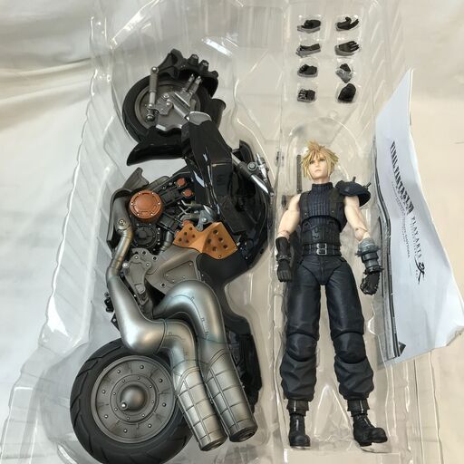 新入荷！！　PLAY ARTS改 クラウド・ストライフ & ハーディ＝デイトナ FF7　フィギュア　美品