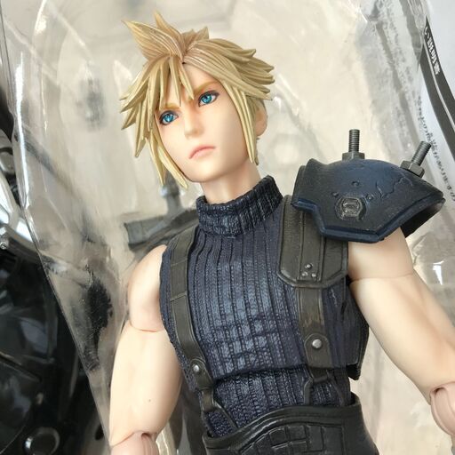 新入荷！！　PLAY ARTS改 クラウド・ストライフ & ハーディ＝デイトナ FF7　フィギュア　美品