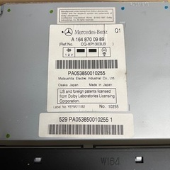 メルセデスベンツ　ML350 w164 純正ナビの画像