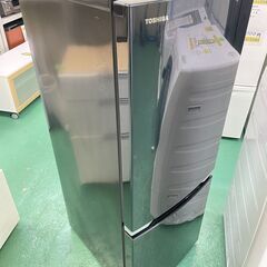 ★東芝★ 2D冷蔵庫 2018年 GR-M15BS（K）TOSHIBA 新生活 一人暮らし 50/60Hz共用 キッチン 生活家電 福島 郡山市 a