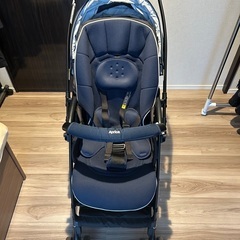 アップリカ ベビーカー ラクーナクッションAD （ホームクリーニング済み）