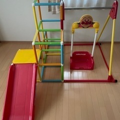 アンパンマン　滑り台付きジャングルジム