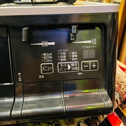 《売約済》　⭕️運搬無料サービスあり⭕️ S-series ガスコンロ PA-A64WCK パロマ テーブルコンロ 都市ガス用 ハイパーガラスコートトップ Sシリーズ ガス台　上位モデル　ハイエンドモデル　左強火力