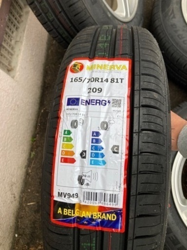 165/70R14４本セット夏タイヤ新品バランス済