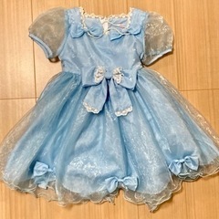 こども用ドレス　110cm 水色の画像