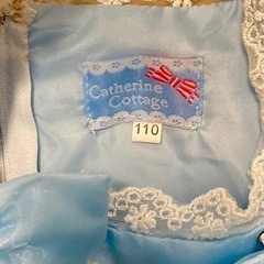 こども用ドレス　110cm 水色の画像